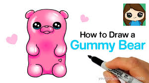 How To Draw A Gummy Bear Easy Youtube Here you'll find all the information about. how to draw a gummy bear easy