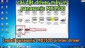 Mb1500, mb1520, mb1530, mb1500c, mb1520c, mb1500bx, mb1520bx, mb1530bx, mb1500cx, mb1510cx business segments. Install Driver Printer Panasonic Youtube