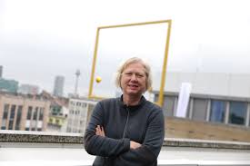 Präsentation des Kunstwerkes "Blickfang" auf dem KAP1