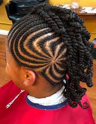 Crochet braids with mohawk updo; 30 Edgy Braided Mohawks You Need To Check Out