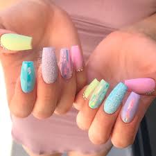This post has 15 adorable and easy ideas! Cute Nail Ideas Pastel