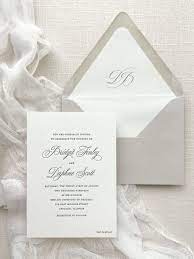 Neutral Wedding Invitation Neutral Wedding Invitation Custom Wedding Stationery Printing Wedding Invitations