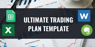 Screenshot showing a forex trading journal template. The Ultimate Trading Plan Template For Futures Forex And Stocks
