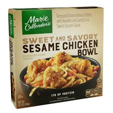 Get marie callender's frozen meals for $2 19. Marie Callender S Sweet Savory Sesame Chicken Bowl Shop Entrees Sides At H E B
