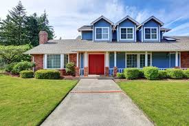 Classic double blue color scheme. 31 Houses With A Blue Exterior Photos All Types Of Blue Home Stratosphere