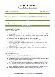 We've collected a list of fashion templates from students who have been accepted at university on fashion related courses. Fashion Designer Resume Samples Qwikresume