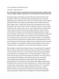 Pemuda harapan bangsa, pemudi tiang negara (um) merupakan slogan yang sering kita dengari. Contoh Karangan Terbaik Bahagian B