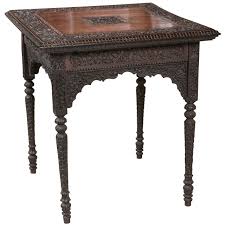 Anglo Indian Carved Rosewood Table Rosewood Table Royal Furniture Antique Decor