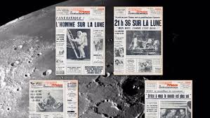 Calendrier lunaire du mois de mai 2021 pour jardiner avec la lune. 50 Ans Des Premiers Pas De L Homme Sur La Lune Offrez Vous Les Unes Historiques D Ouest France