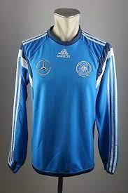 Deutschland Trikot Gr. S Adidas Training Shirt blau 2016 EM DFB Mercedes  Benz | eBay