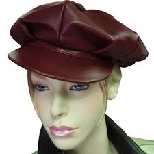 Une vraie révolution est en préparation et le. Casquette Femme Cuir Style Gavroche Bordeaux 860
