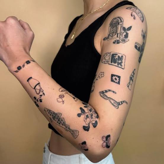 Sticker Sleeves Tattoos: Patchwork Ink Trend Taking Over in 2025 - Lucentdesk
