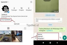 Cara Membuat Link Whatsapp Tampil Di Bio Instagram Tipsnet Id