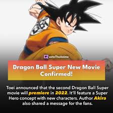A new dragon ball super 2022 movie release date has been confirmed in an unexpected manner by an. Dragon Ball Super Movie Everything You Need To Know