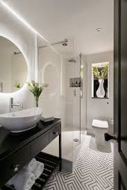 A contrast looking of style combination might a good choice for your bathroom concept. 10 Gorgeous Ways To Light Your Bathroom Vanity Mirror Houzz Uk