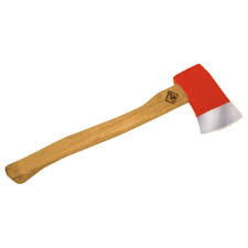 See spelling differences) is an implement that has been used for millennia to shape, split and cut wood, to harvest timber, as a weapon, and as a ceremonial or heraldic symbol. Mts Axe Hatchet 91kg A601 Tools4builders