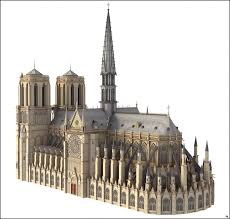 Même si la cathédrale reste fermée en raison de l'incendie qui l'a ravagée en avril 2019, la vieille dame avait. Kathedrale Notre Dame Paris 3d Modell Turbosquid 1240650