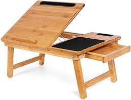 Amazon Com Sofia Sam Multi Tasking Laptop Bed Tray Work From Home Desk Bamboo Lap Desk Folding Tv Tray Table In 2020 Bed Tray Laptop Table For Bed Lap Desk