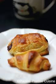 Pousse Pousse Cuisine Croissants Et Pains Au Chocolat Pate Feuilletee Maison