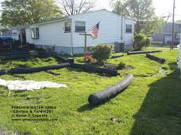 Now, mark the course of the drain through the yard and dig a trench through the marked area. French Drain Contractor Monmouth County Greenworks Environmental Llc