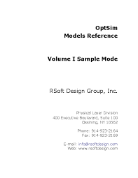 8 downloads 191 views 450kb size. Pdf Optsim Models Reference Volume I Sample Mode Bek Mars Academia Edu