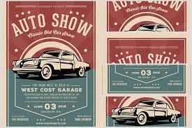 Old Classic Car Show Flyer Template Classic Car Show Old Classic Cars Car Show
