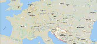 Satelitná mapa a vzdialenosti medzi mestami pre chorvátsko. Chorvatsko Mapa Pobrezi Online Turisticke Mapy