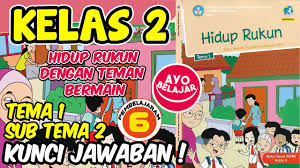 Jawaban tema 2 kelas 2 halaman 89. Materi Dan Jawaban Pembelajaran Tematik Kelas 2 Tema 1 Hidup Rukun Sub Tema 1 Pembelajaran 6 Youtube