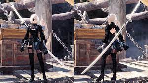 There are multiple endings to the game, and seeing them all requires multiple playthroughs. Virtuous Contract Nier Automata Mod Download Modification For Monster Hunter World