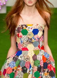 Windwrinkle Quilt Dress Patchwork Dress Fashion