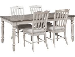 Lexington Antique White 5 Piece Dining Set Art Van Mattress Furniture Home Furniture 5 Piece Dining Set