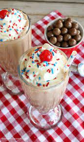 All American Chocolate Malt Milkshake Malt Milkshake Chocolate Malt Milkshake Recipes