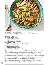 Pasta is simply satisfying any night of the week. Pw Greek Pesto Pasta Salad Greek Salad Pasta Pioneer Woman Pasta Salad Greek Pasta Salad Recipe