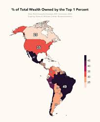 of total wealth owned by the top 1% : r ...