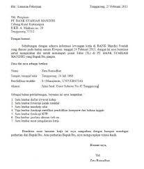 Surat Permohonan Sambutan
