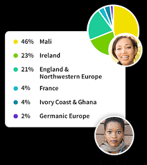 If your mom is 50/50 irish and german it's possible you get just the irish, just the german, or any mix of the two passed down. Ancestrydna Dna Tests For Ethnicity Genealogy Dna Test