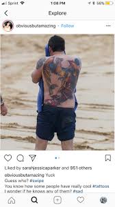 Check spelling or type a new query. Eva Palmer On Twitter Sarah Jessica Parker Liking This Instagram Post About Ben Affleck S Awful Back Tattoo Is The Funniest Thing I Have Seen In 2018 Https T Co Oifnnlzsfv Twitter