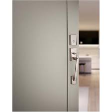 Weiser lock shop all >. Weiser Lock Satin Nickel Camino Halifax Smart Key Entrance Gripset Weeks Home Hardware
