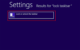 Resources windows 8 lock and unlock the taskbar on windows 8/8.1 the taskbar location on my windows 8 pc was changed when i unintentionally dragged the taskbar to another direction with the mouse arrow, but i don't want it to be easily moved to any other places on the screen. How To Lock And Unlock The Taskbar On Windows 8 8 1