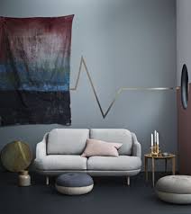 Divanetto 2 posti con braccioli, design totò piccinni; Divano 2 Posti Lune Di Fritz Hansen Grigio Made In Design