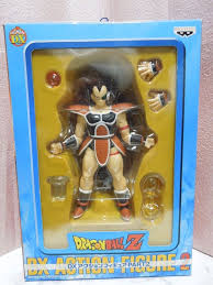 It also includes a variety of faci New Dragon Ball Z Raditz Dx Action Figure Banpresto Rare Vintage Item Dragon Ball Dragon Ball Z New Dragon