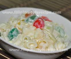 My Hubby Loves This For The Holidays Filipino Sweet Macaroni Salad Macaroni Fruit Salad Recipe Macaroni Salad Macaroni Salad Filipino Style