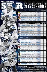 2015 Dallas Cowboys Schedule