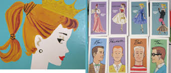 Tim Liddy, The Barbie Game (1960) Queen of the Prom, Oil and enamel