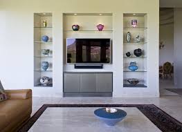 Gorgeous Floating Glass Shelves Mode Phoenix Modern Living Room Decorating Ideas Living Room Decor Modern Home Entertainment Centers Shelving Units Living Room