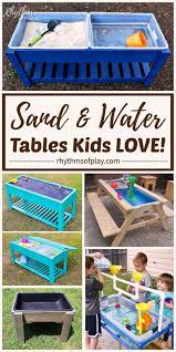 Sand And Water Tables Kids Love Toddler Outdoor Play Toddler Play Area Outdoor Fun For Kids