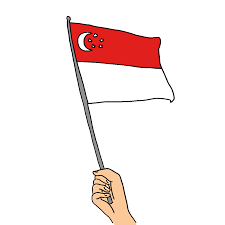 Free singapore flag waving vector download in ai, svg, eps and cdr. Singapore Flag Pride Sticker By Unilever Singapore For Ios Android Giphy