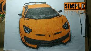 They started with the miura followed by the countach, diablo, murciélago and now the aventador.sv stand for super veloce and is italian for super fast. Cara Menggambar Mobil Lamborghini Aventador Youtube
