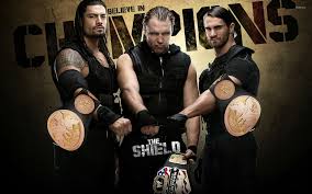 the shield in wrestling wallpaper