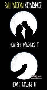 Full Moon Romance Funny Adult Meme Pmslweb